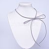 304 Stainless Steel Necklaces NJEW-JN02462-04-3