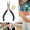 1Pc 5 inch Carbon Steel Chain Nose Pliers for Jewelry Making Supplies TOOL-TADJ0001-08-6