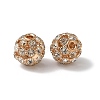 Brass Rhinestone Beads KK-A267-01KCG-1
