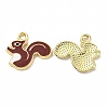 Alloy Enamel Pendants X-ENAM-B054-03G-2