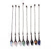 Gemstone Dowsing Pendulums G-L524-06R-1