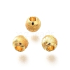 Brass Beads KK-M312-03G-1