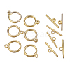 Tibetan Style Toggle Clasps TIBE-A12208-G-NR-1