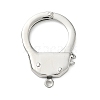 Tarnish Resistant 304 Stainless Steel Handcuff Clasps STAS-D009-01-1
