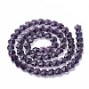 Transparent Glass Beads GLAA-Q066-10mm-C02-2