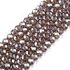 Electroplate Glass Beads Strands EGLA-A044-T2mm-A16-1