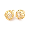Brass Charms KK-U024-10C-G-2
