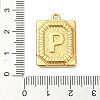 Ion Plating(IP) 304 Stainless Steel Pendants STAS-U033-01G-P-3