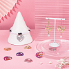 24Pcs 3 Colors 304 Stainless Steel Pendants STAS-DC0012-04-6