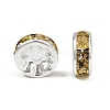 Brass Grade A Rhinestone Spacer Beads RB-A014-Z8mm-13S-4