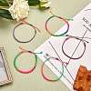 Braided Nylon Thread Cord Bracelets BJEW-SW00049-2