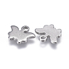 304 Stainless Steel Charms STAS-L136-05-2