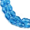 Transparent Glass Beads Strands EGLA-N013-T6mm-D17-3