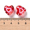 Transparent Glass Enamel Beads LAMP-S068-04B-3