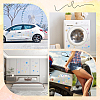 PVC Self Adhesive Flower Car Sticker DIY-WH0453-57B-5
