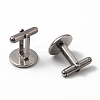 304 Stainless Steel Cuff Buttons STAS-L262-39E-P-1