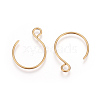 Ion Plating(IP) 304 Stainless Steel Earring Hooks STAS-L216-02B-G-1