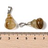 Natural & Synthetic Mixed Gemstone Pendants G-B127-03P-3