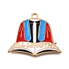 Alloy Enamel Pendants LS-ENAM-D302-02KCG-02B-1