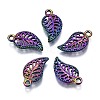 Rainbow Color Alloy Charms PALLOY-S180-219-NR-1