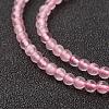 Natural Rose Quartz Strand G-G680-58-3