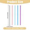 15Pcs 5 Colors Silicone Stirring Rods DIY-CA0008-16-2