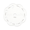 1Pc Acrylic Measuring Tools DIY-BC0014-13-1