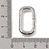 Brass Micro Pave Clear Cubic Zirconia Clasps KK-CBAEEA8-04P-3