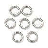Tarnish Resistant 304 Stainless Steel Open Jump Rings STAS-E067-09-8mm-1