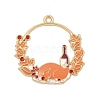 Thanksgiving Day Alloy Enamel Pendants FIND-Z064-03I-1