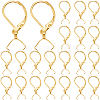 40Pcs 304 Stainless Steel Leverback Earring Findings STAS-SC0009-31G-1