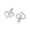 316 Stainless Steel Charms STAS-C096-12G-P-2