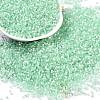 Imitation Cat Eyes Glass Seed Beads SEED-H003-03Y-1