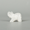 Natural Quartz Crystal Elephant Decorations G-PW0007-020A-1