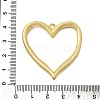 Rack Plating Brass Pendants KK-L155-60G-3
