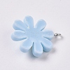 Resin Pendants RESI-TAC0002-12B-2