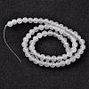 Natural White Agate Beads AGAT-6D-14-2