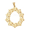 304 Stainless Steel Pendants STAS-F355-03G-1