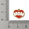 Mother's Day 304 Stainless Steel Enamel Charms LS-STAS-P388-19I-G-3