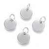 Non-Tarnish 304 Stainless Steel Charms EJEW-L238-03B-P-1