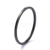 1mm Polished Plain Dome Finger Ring for Girl Women RJEW-C012-02A-EB-3