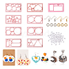 Fashewelry DIY Earring Making Finding Kit DIY-FW0001-19-2