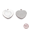 925 Sterling Silver Charms STER-C004-09S-1
