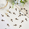 60Pcs Alloy Enamel Pendants ENAM-SC0006-68-3