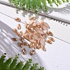 ABS Plastic Imitation Pearl Cabochons SACR-R756-6x3mm-Z49-4