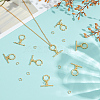 15Pcs Brass Toggle Clasps KK-ME0002-35-4