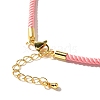 Nylon Milan Cord Necklace Making MAK-M028-01G-19-3