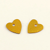Ornament Accessories Heart Plastic Paillette Beads X-PVC-Q032-7mm-A1-1