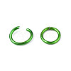 Anodized Aluminum Open Jump Rings X-ALUM-R005-0.8x6-25-4