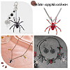 4Sets 2 Styles Glass Pendant FIND-WR0011-62-7
